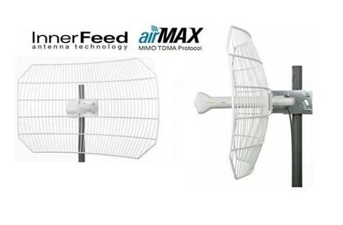 Antena air grid m5-hp 27dbi 5ghz wifi cpe