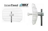 Antena air grid m5-hp 27dbi 5ghz wifi cpe